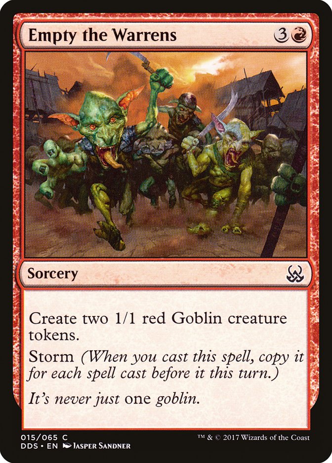 Empty the Warrens [Duel Decks: Mind vs. Might] - The Mythic Store | 24h Order Processing