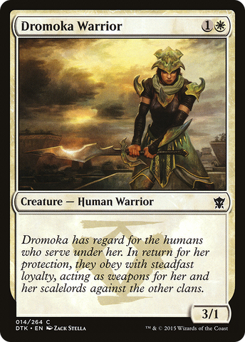 Dromoka Warrior [Dragons of Tarkir] - The Mythic Store | 24h Order Processing