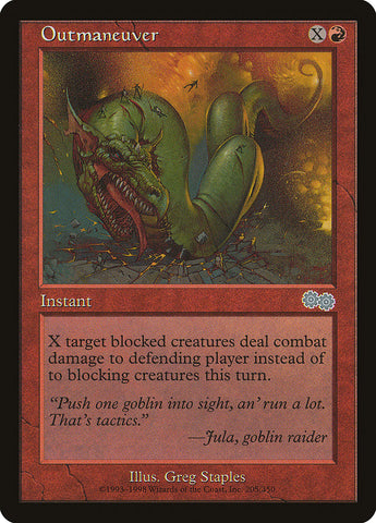 Outmaneuver [Urza's Saga] - The Mythic Store | 24h Order Processing