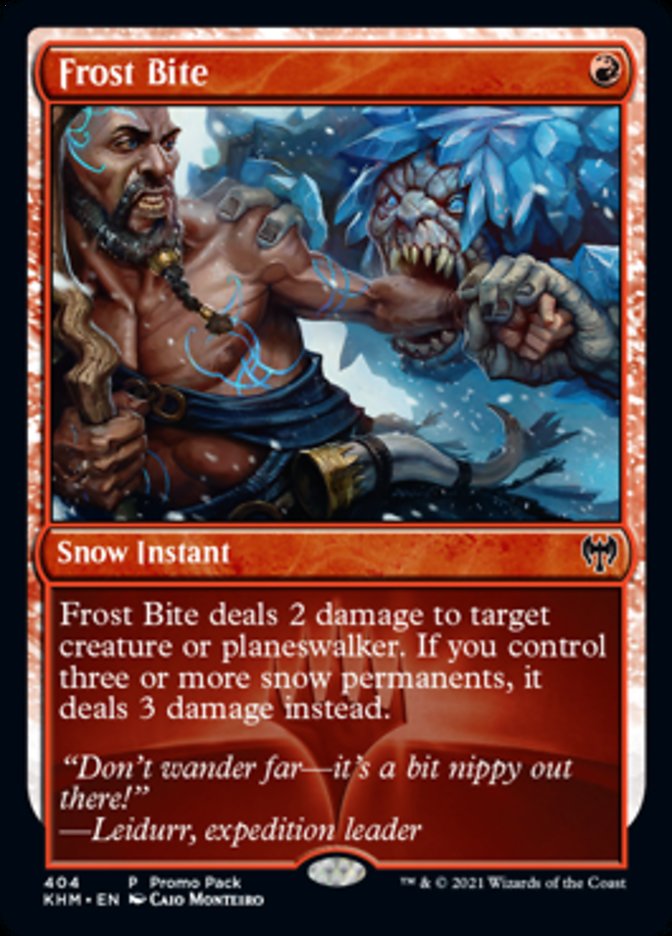 Frost Bite (Promo Pack) [Kaldheim Promos] - The Mythic Store | 24h Order Processing