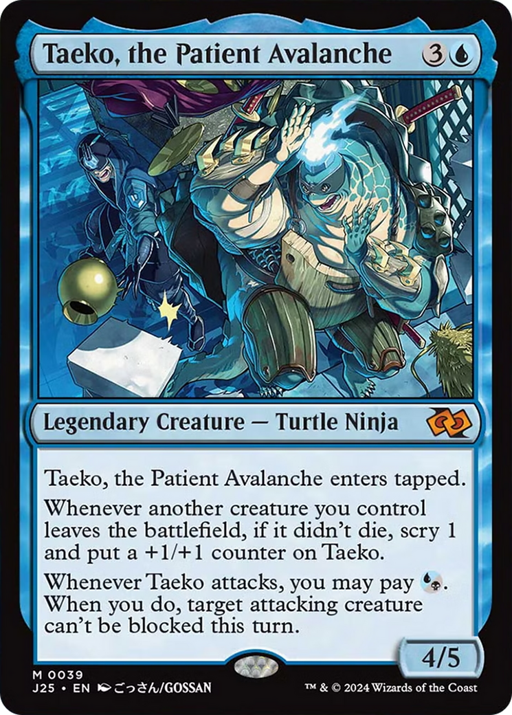 Taeko, the Patient Avalanche (Anime) [Foundations Jumpstart] - The Mythic Store | 24h Order Processing