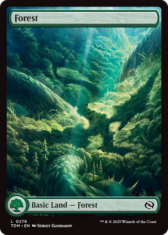 Forest (0276) [Tarkir: Dragonstorm] - The Mythic Store | 24h Order Processing