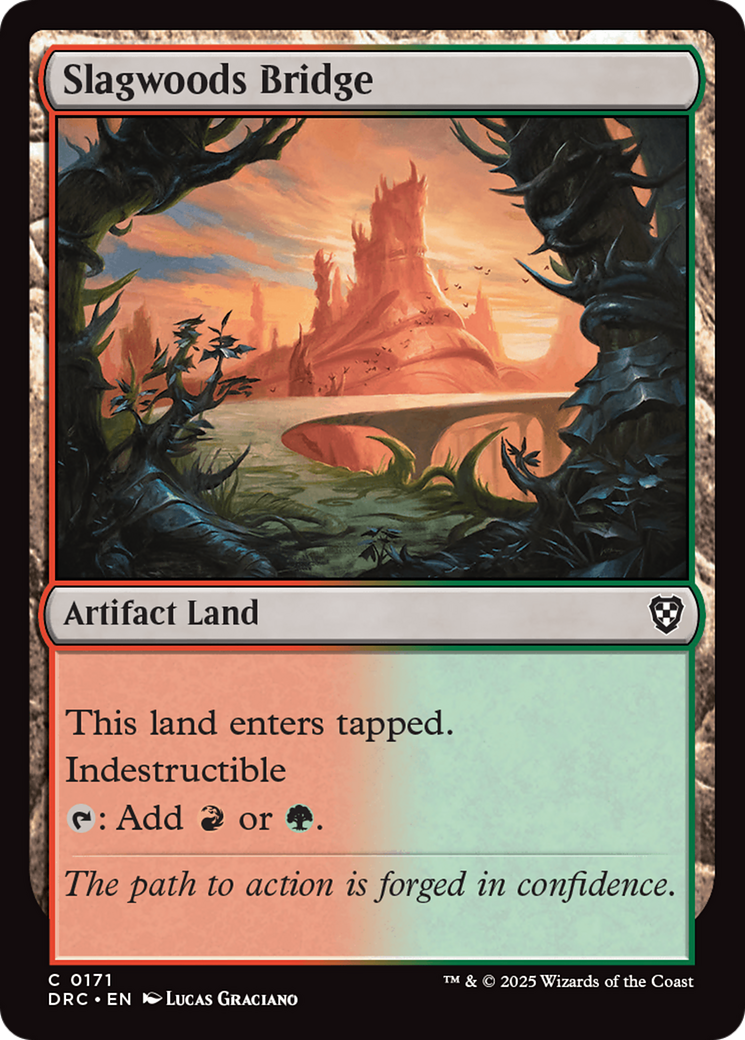 Slagwoods Bridge [Aetherdrift Commander] - The Mythic Store | 24h Order Processing