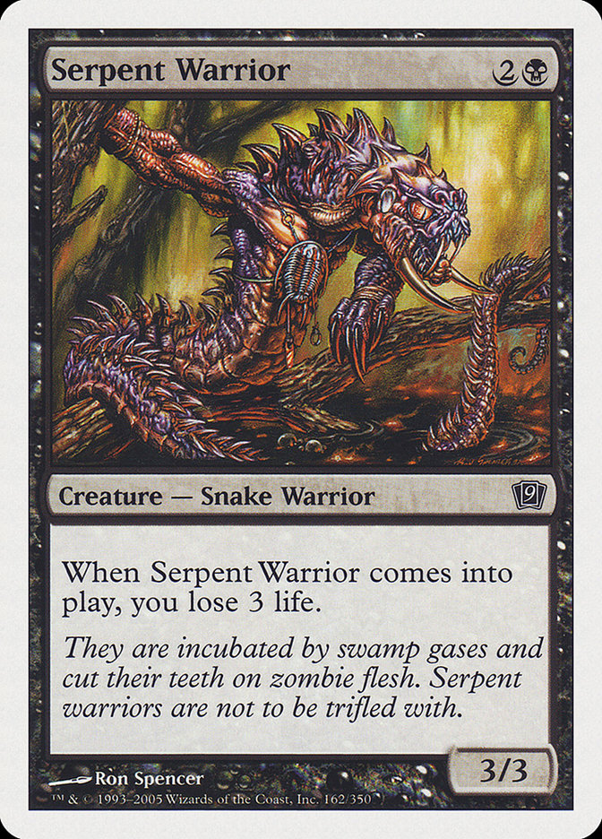 Serpent Warrior [Ninth Edition] - The Mythic Store | 24h Order Processing