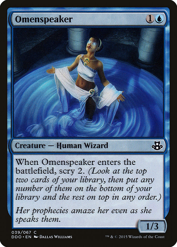 Omenspeaker [Duel Decks: Elspeth vs. Kiora] - The Mythic Store | 24h Order Processing