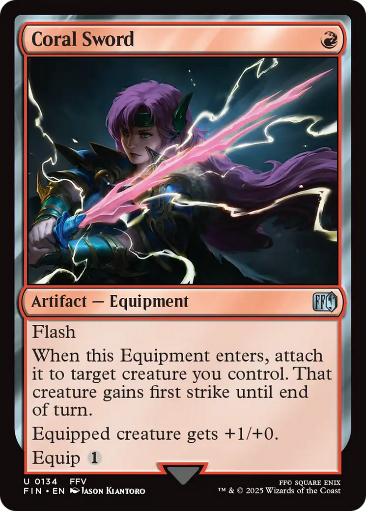 Coral Sword [FINAL FANTASY] - The Mythic Store | 24h Order Processing