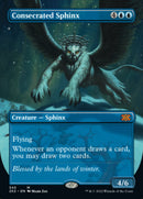 Consecrated Sphinx (Borderless Alternate Art) [Double Masters 2022] - The Mythic Store | 24h Order Processing