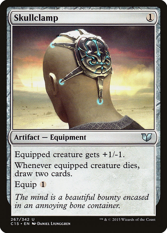 Skullclamp [Commander 2015] - The Mythic Store | 24h Order Processing