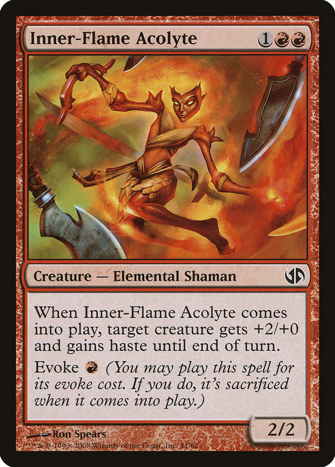 Inner-Flame Acolyte [Duel Decks: Jace vs. Chandra] - The Mythic Store | 24h Order Processing