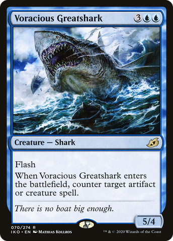 Voracious Greatshark [Ikoria: Lair of Behemoths] - The Mythic Store | 24h Order Processing