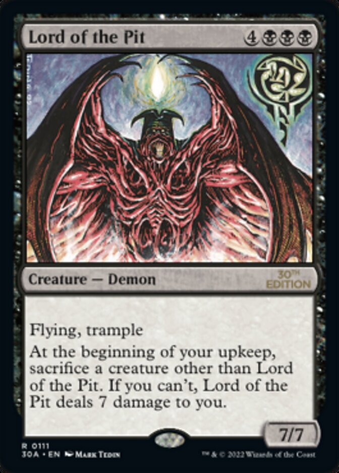 Lord of the Pit [30th Anniversary Edition] - The Mythic Store | 24h Order Processing