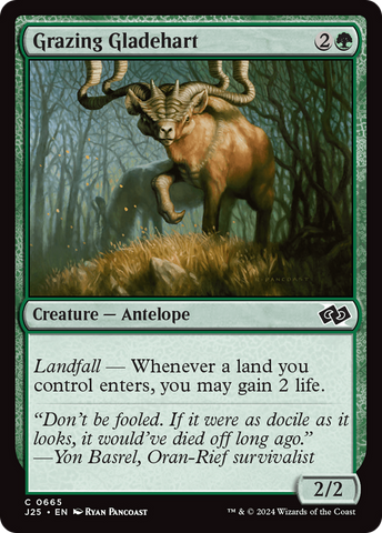 Grazing Gladehart [Foundations Jumpstart] - The Mythic Store | 24h Order Processing