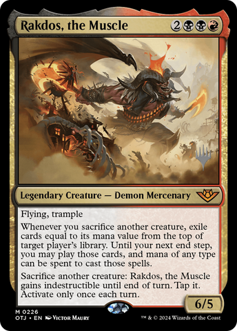 Rakdos, the Muscle (Promo Pack) [Outlaws of Thunder Junction Promos] - The Mythic Store | 24h Order Processing