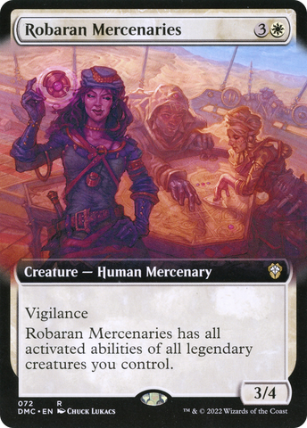 Robaran Mercenaries (Extended Art) [Dominaria United Commander] - The Mythic Store | 24h Order Processing
