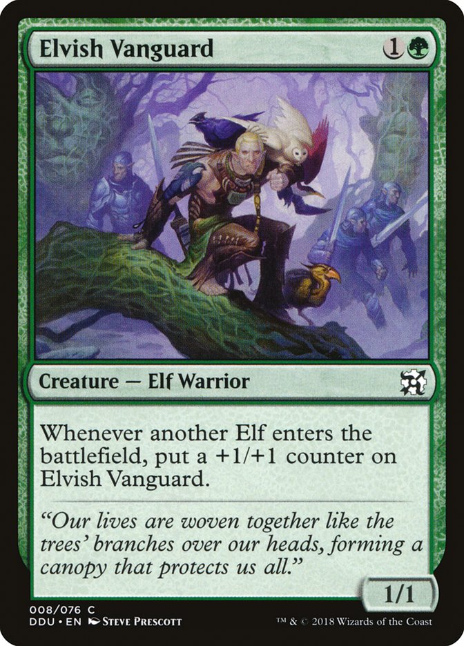 Elvish Vanguard [Duel Decks: Elves vs. Inventors] - The Mythic Store | 24h Order Processing