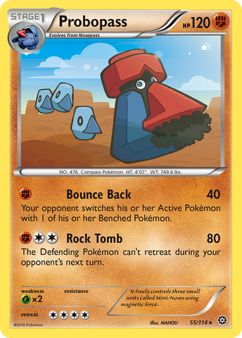 Probopass (55/114) [XY: Steam Siege] - The Mythic Store | 24h Order Processing