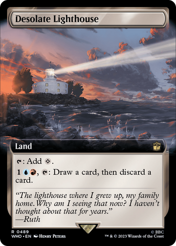 Desolate Lighthouse (Extended Art) [Doctor Who] - The Mythic Store | 24h Order Processing