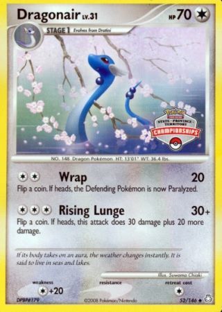 Dragonair (52/146) (State Province Territory Championship) [Diamond & Pearl: Legends Awakened] - The Mythic Store | 24h Order Processing