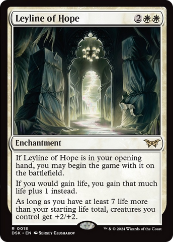 Leyline of Hope [Duskmourn: House of Horror] - The Mythic Store | 24h Order Processing