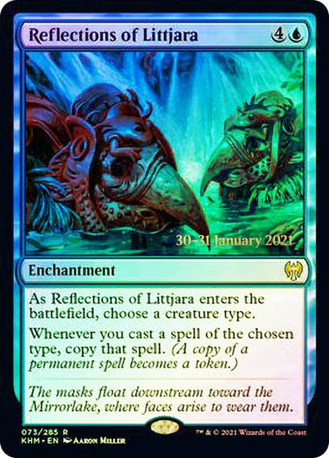 Reflections of Littjara [Kaldheim Prerelease Promos] - The Mythic Store | 24h Order Processing
