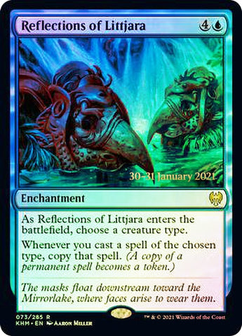 Reflections of Littjara [Kaldheim Prerelease Promos] - The Mythic Store | 24h Order Processing