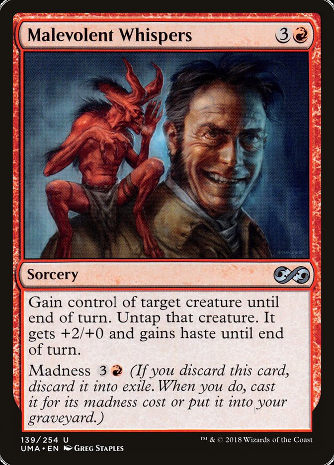 Malevolent Whispers [Ultimate Masters] - The Mythic Store | 24h Order Processing