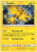 Zapdos (24/68) [Sun & Moon: Hidden Fates] - The Mythic Store | 24h Order Processing
