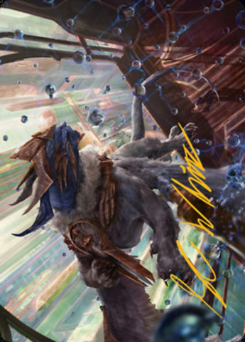 Change of Plans Art Card (Gold-Stamped Signature) [Streets of New Capenna Art Series] - The Mythic Store | 24h Order Processing