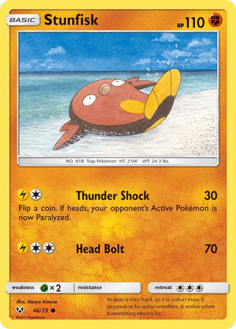 Stunfisk (46/73) [Sun & Moon: Shining Legends] - The Mythic Store | 24h Order Processing
