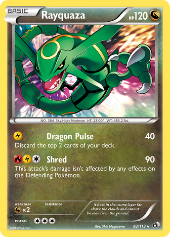 Rayquaza (93/113) [Black & White: Legendary Treasures] - The Mythic Store | 24h Order Processing