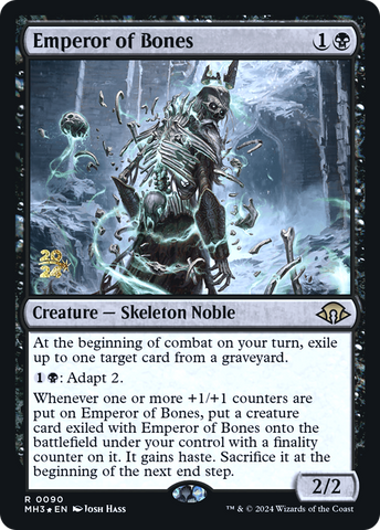 Emperor of Bones [Modern Horizons 3 Prerelease Promos] - The Mythic Store | 24h Order Processing