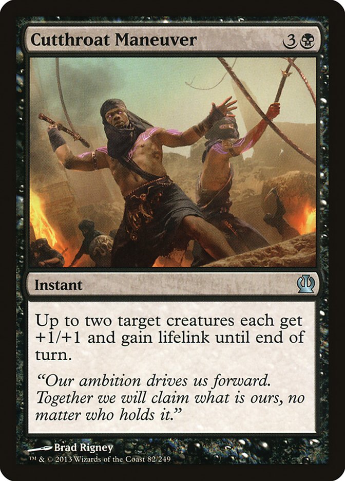 Cutthroat Maneuver [Theros] - The Mythic Store | 24h Order Processing