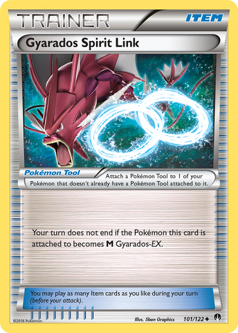 Gyarados Spirit Link (101/122) [XY: BREAKpoint] - The Mythic Store | 24h Order Processing