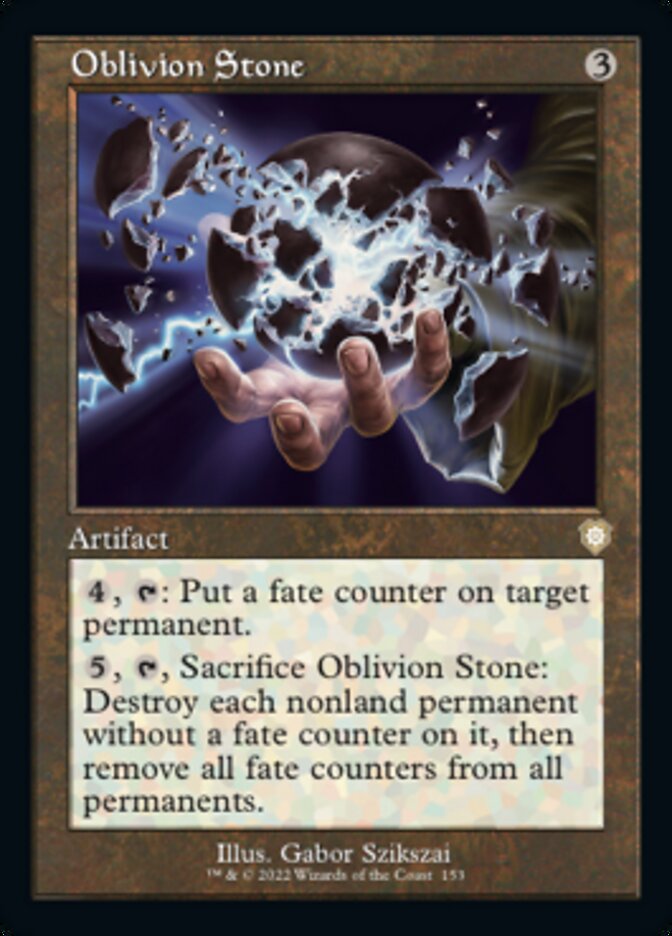 Oblivion Stone (Retro) [The Brothers' War Commander] - The Mythic Store | 24h Order Processing