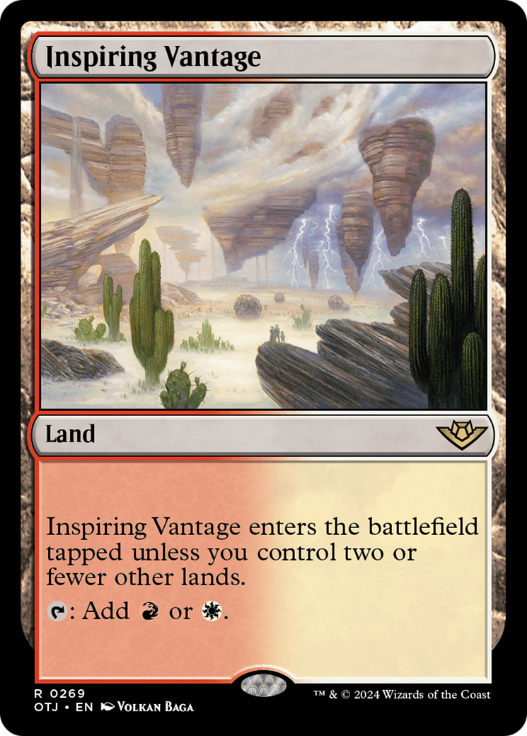 Inspiring Vantage [Outlaws of Thunder Junction] - The Mythic Store | 24h Order Processing