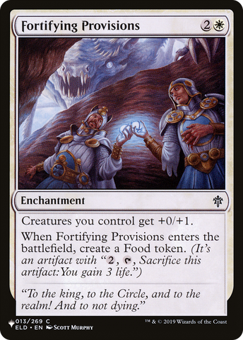 Fortifying Provisions [The List] - The Mythic Store | 24h Order Processing