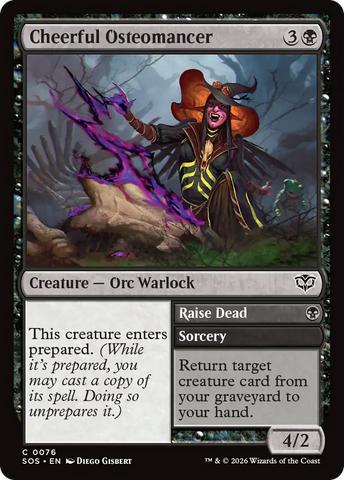 Cheerful Osteomancer [Secrets of Strixhaven] - The Mythic Store | 24h Order Processing