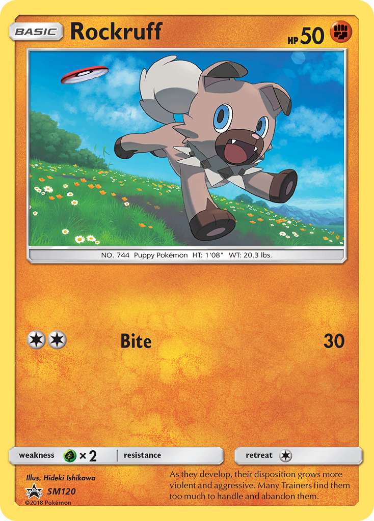 Rockruff (SM120) [Sun & Moon: Black Star Promos] - The Mythic Store | 24h Order Processing