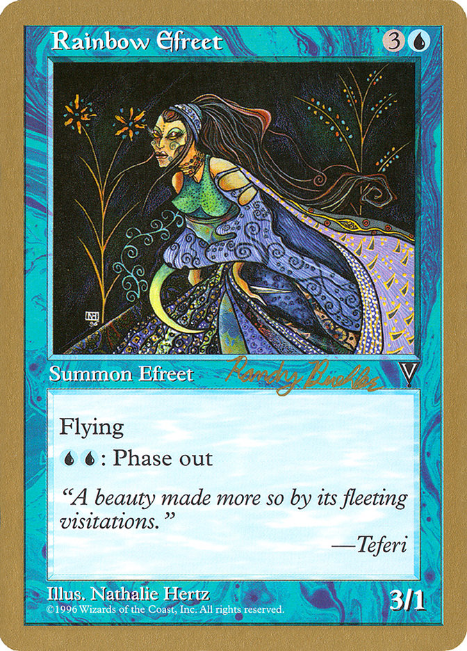 Rainbow Efreet (Randy Buehler) [World Championship Decks 1998] - The Mythic Store | 24h Order Processing