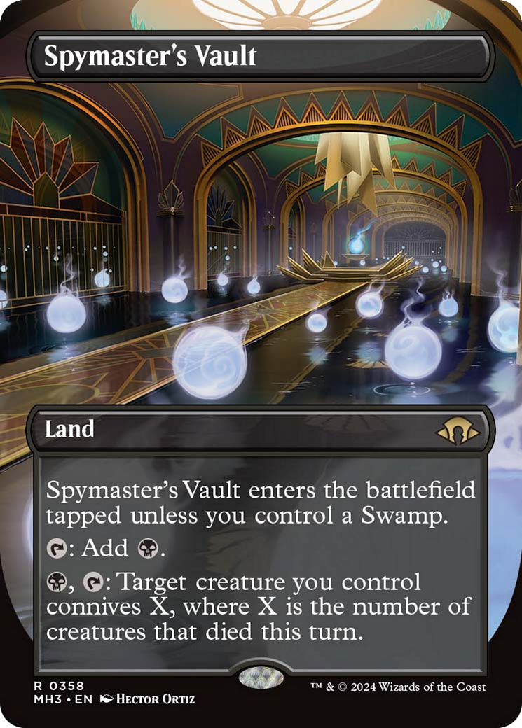 Spymaster's Vault (Borderless) [Modern Horizons 3] - The Mythic Store | 24h Order Processing