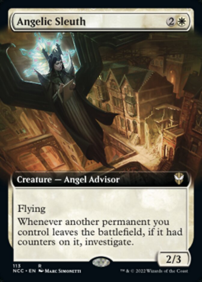 Angelic Sleuth (Extended Art) [Streets of New Capenna Commander] - The Mythic Store | 24h Order Processing