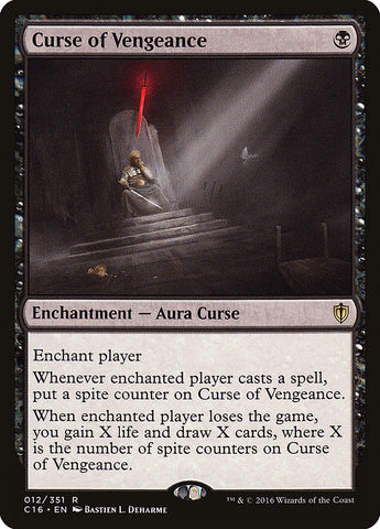 Curse of Vengeance [Commander 2016] - The Mythic Store | 24h Order Processing