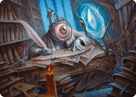 Unblinking Observer Art Card [Innistrad: Midnight Hunt Art Series] - The Mythic Store | 24h Order Processing