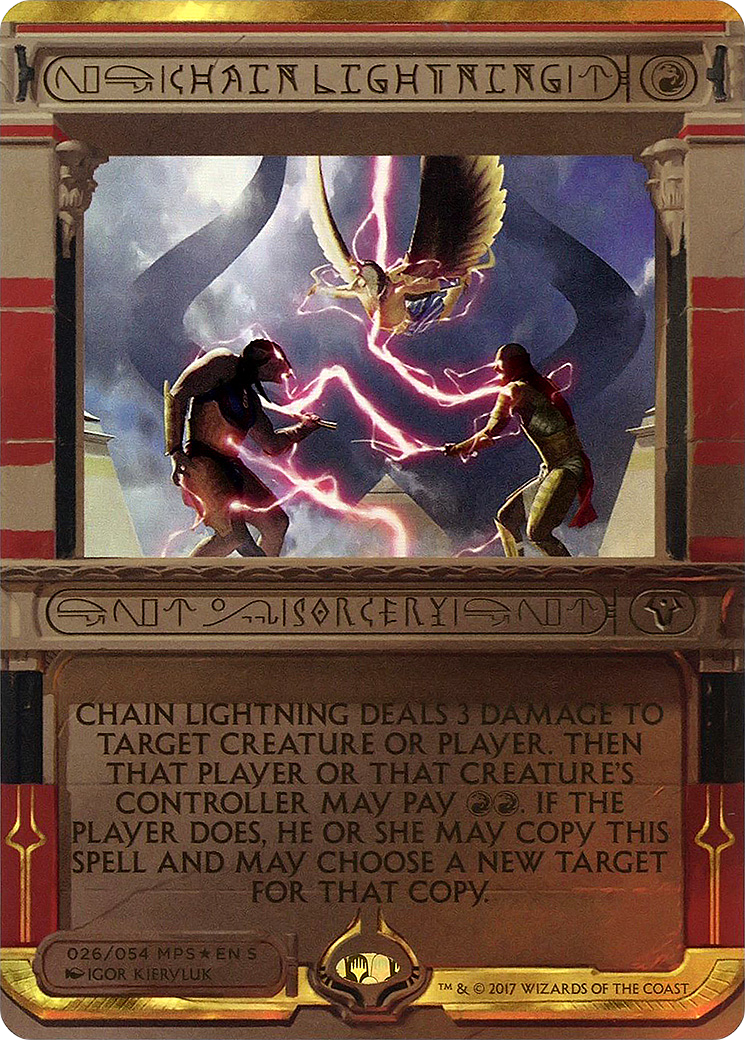 Chain Lightning (Invocation) [Amonkhet Invocations] - The Mythic Store | 24h Order Processing