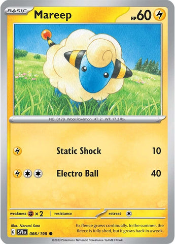 Mareep (066/198) [Scarlet & Violet: Base Set] - The Mythic Store | 24h Order Processing