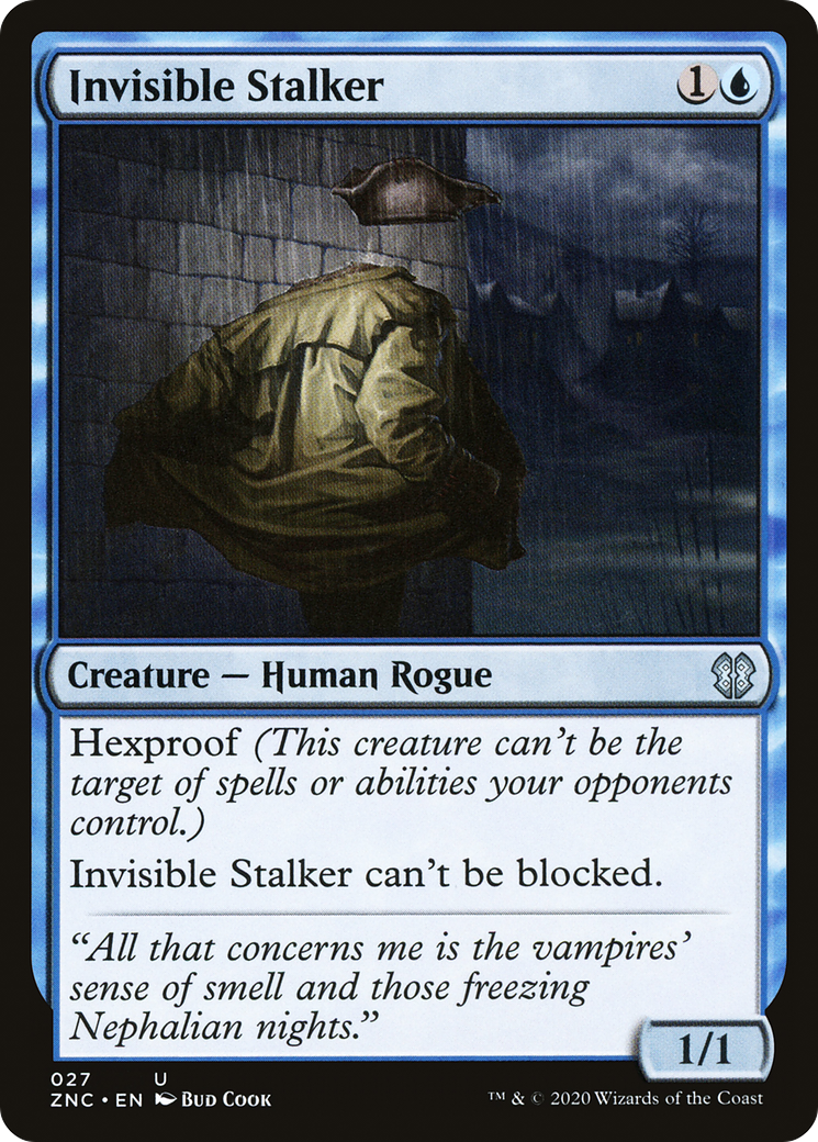 Invisible Stalker [Zendikar Rising Commander] - The Mythic Store | 24h Order Processing