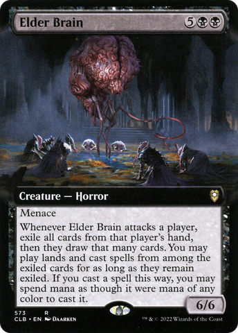 Elder Brain (Extended Art) [Commander Legends: Battle for Baldur's Gate] - The Mythic Store | 24h Order Processing