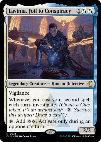 Lavinia, Foil to Conspiracy [Ravnica: Clue Edition] - The Mythic Store | 24h Order Processing