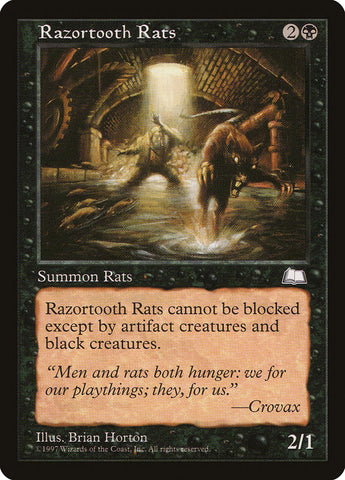 Razortooth Rats [Weatherlight] - The Mythic Store | 24h Order Processing