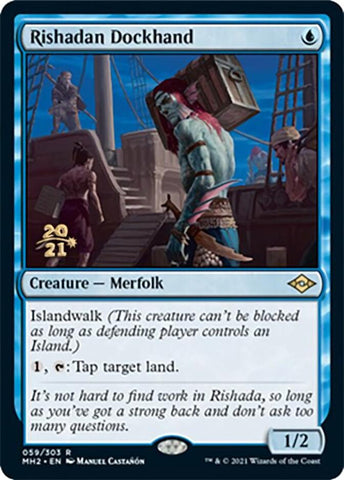 Rishadan Dockhand [Modern Horizons 2 Prerelease Promos] - The Mythic Store | 24h Order Processing